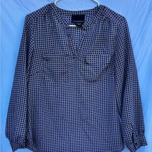 Cynthia Rowley Black and White Blouse NWOT